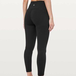 lululemon Wunder Under High-Rise 7/8 Tight *Full-On Luon 25" - Black Size 10